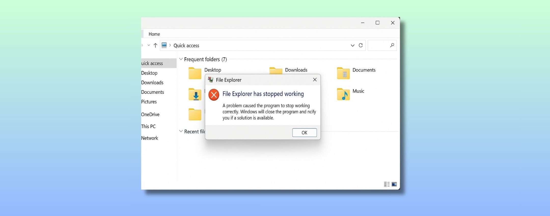 Il crash di Esplora File su Windows a causa di un uninstaller di terze parti