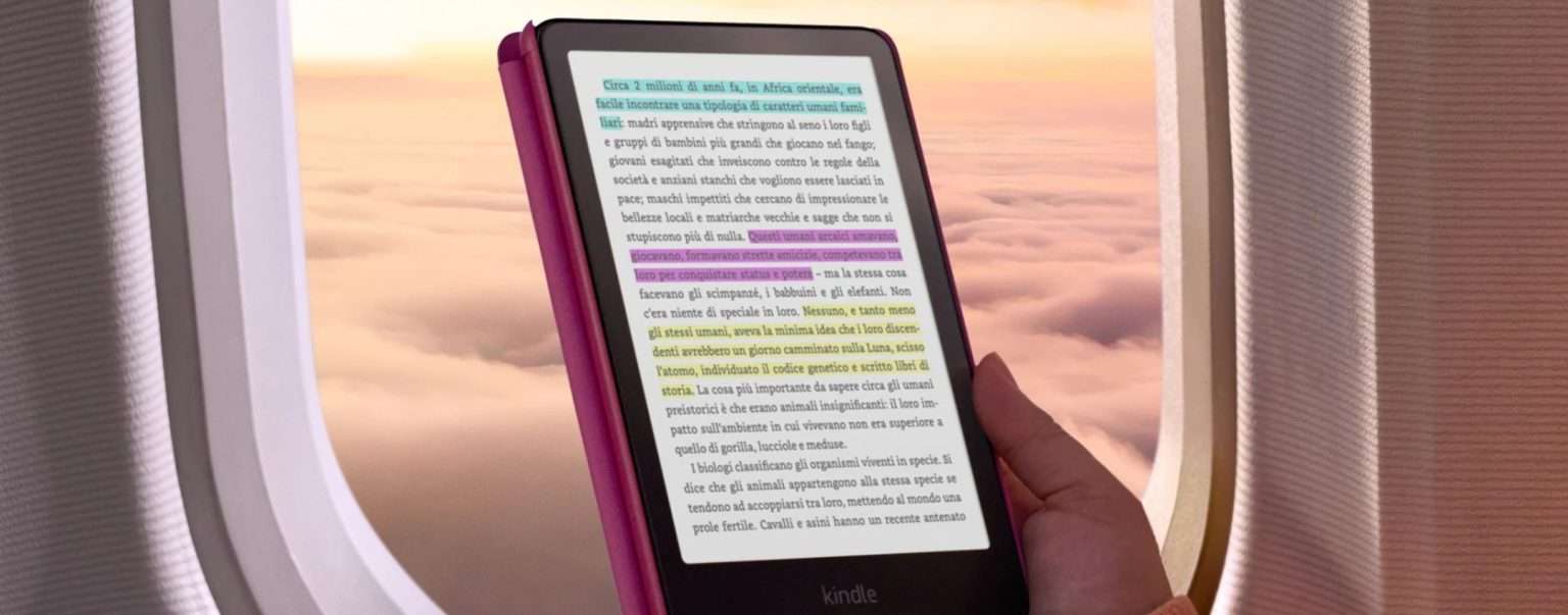 Anteprima: Kindle Colorsoft e Scribe Colorsoft, arriva la dark mode