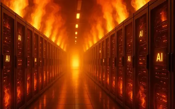 Il calore dei data center AI si sente a 10 km di distanza