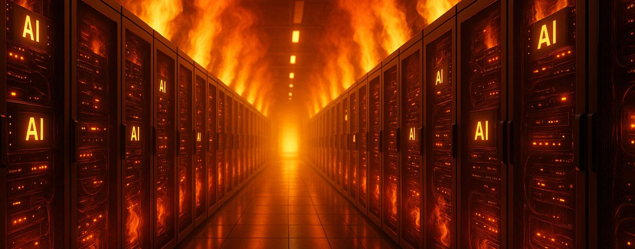 Il calore dei data center AI si sente a 10 km di distanza