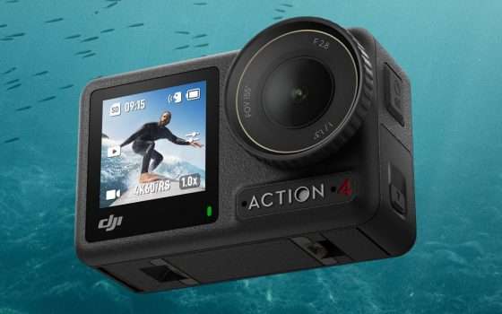 DJI Osmo Action 4 con accessori inclusi in offerta a tempo su Amazon