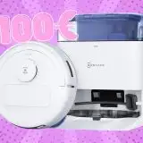 ECOVACS DEEBOT MINI: robot con aspirazione da 9000Pa e spazzole per lavaggio
