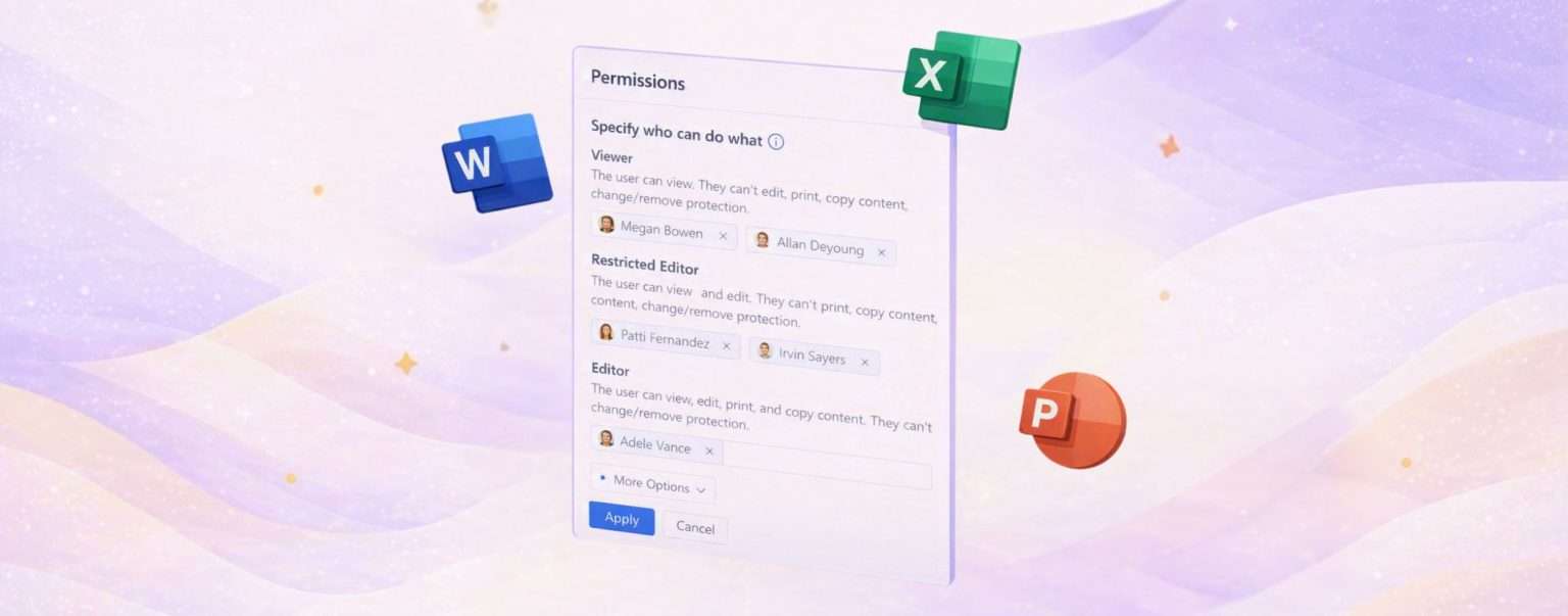 Anteprima: Office Online, le etichette di riservatezza funzionano anche sul web