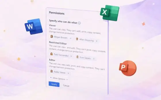 Office Online, le etichette di riservatezza funzionano anche sul web