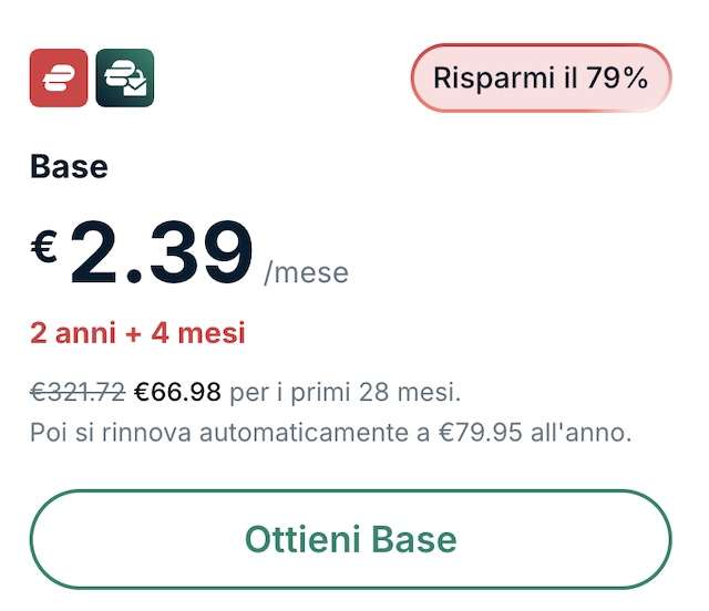 expressvpn sconto 79 per cento