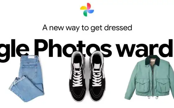 Google Foto crea un guardaroba virtuale dai propri vestiti
