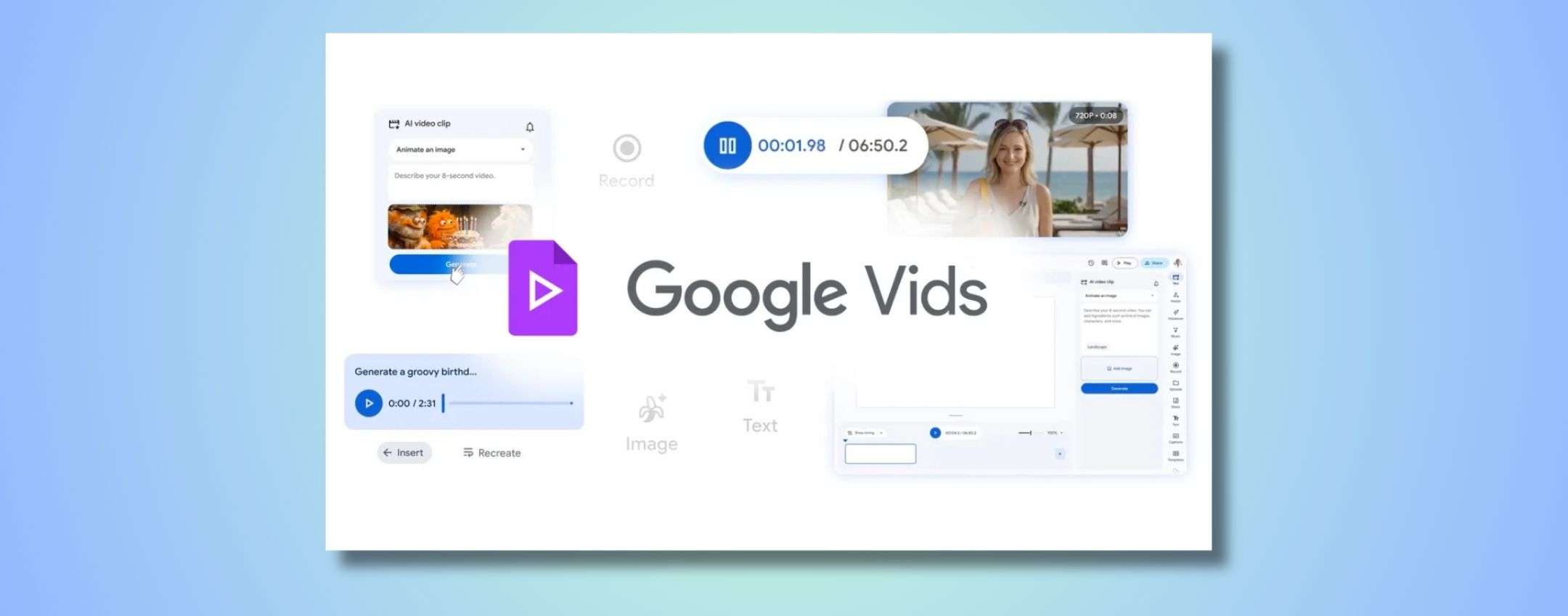 Le nuove funzioni di Google Vids con Veo 3.1