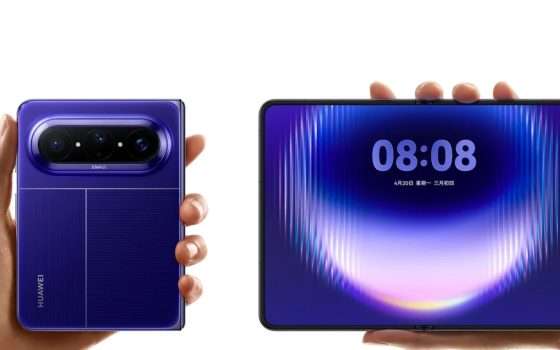 Il primo foldable che si apre come un libro è di Huawei