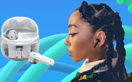 JBL Tune Flex Ghost 2: spettacolari auricolari wireless a un ottimo prezzo