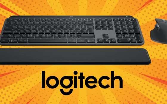 Logitech MX Keys S Combo: tastiera e mouse wireless + poggiapolsi a un prezzone