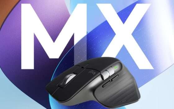 Logitech MX Master 3S: il mouse top di gamma è in offerta a tempo su Amazon