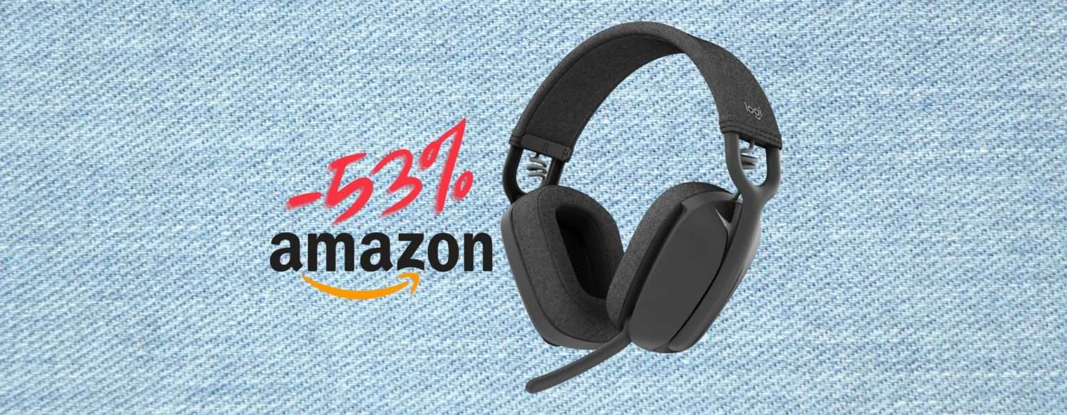Anteprima: Logitech Zone Vibe 100: cuffie wireless con microfono al minimo storico