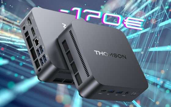 Mini PC con ΑΜD Ryzen 7 (16/512GB) a un super prezzo su Amazon