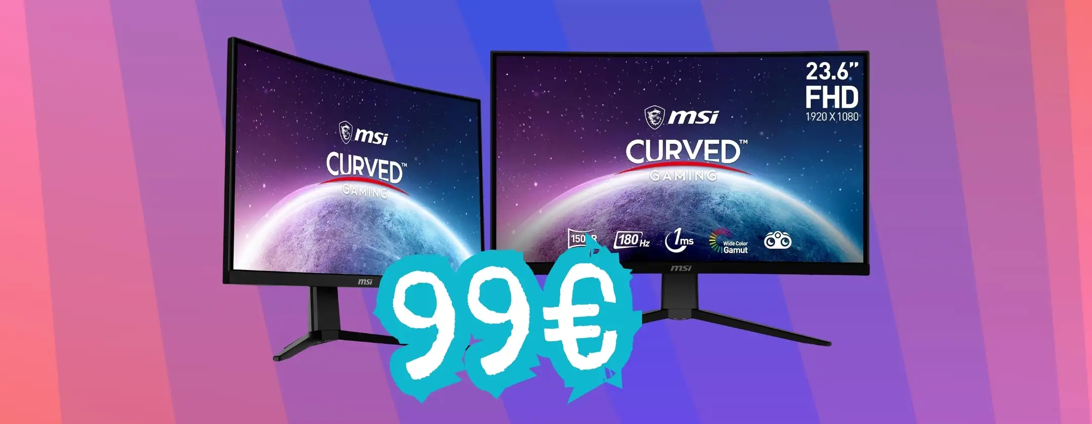 Monitor da Gaming MSI da 23,6