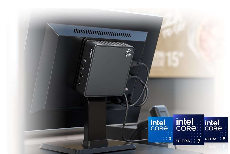 Esempio montaggio VESA ASUS NUC 15 Pro