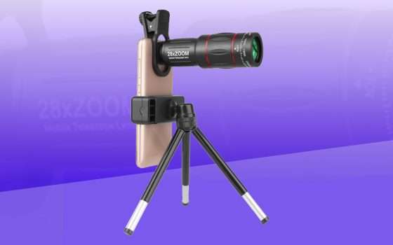 Super zoom per il tuo smartphone: kit a pochi euro su Amazon Haul