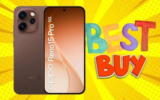 OPPO Reno15 Pro: lo smartphone super equilibrato crolla su eBay a 185€ in meno