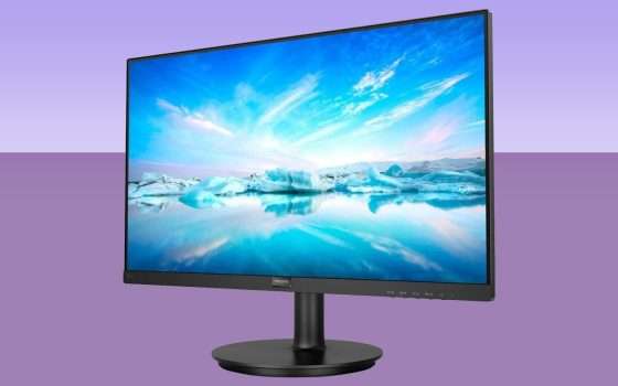 Il monitor Philips crolla a 64,99 euro per la Tech Week di Amazon