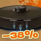 Pulzie del pavimento senza sforzo con il roborock Q7 M5 che aspira e lava (-38%)