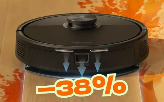 Pulzie del pavimento senza sforzo con il roborock Q7 M5 che aspira e lava (-38%)