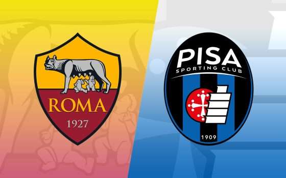 Come vedere Roma-Pisa in diretta streaming (Serie A, giornata 32)
