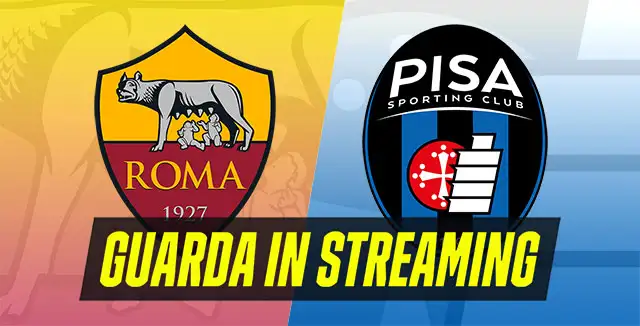 Guarda in streaming Roma-Pisa