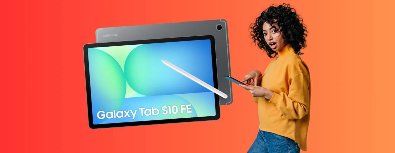 Anteprima: Samsung Galaxy Tab S10 FE: la spesa giusta per un ottimo tablet