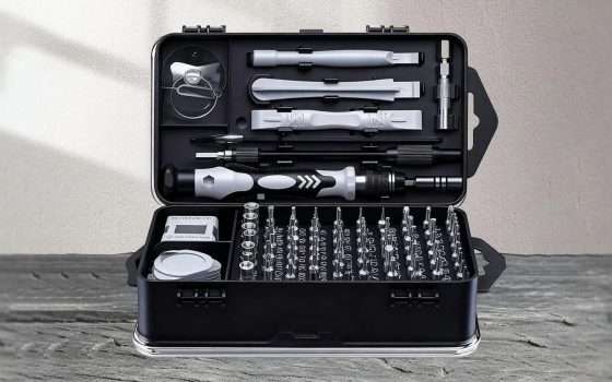 Set cacciaviti di precisione 115-in-1 a 6,58€: affare su Amazon Haul