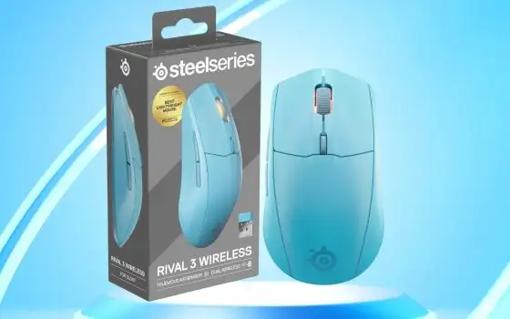 SteelSeries Rival 3: il mouse wireless per veri gamer che fa una notevole differenza
