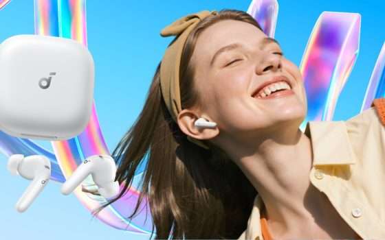 Suono top e prezzo basso: gli auricolari wireless Soundcore P31i sono al 55%