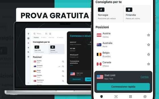 Prova gratis la VPN di Surfshark: 4.500 server per 7 giorni a 0 euro