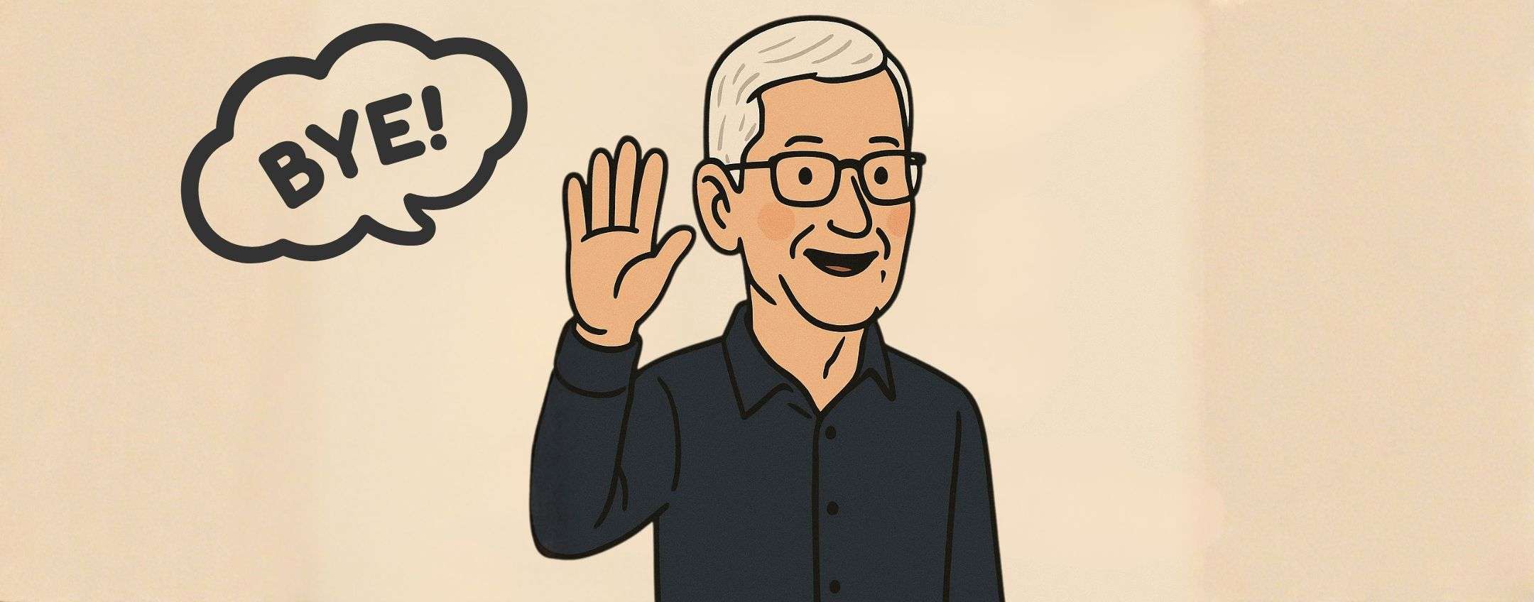 Lettera di addio di Tim Cook