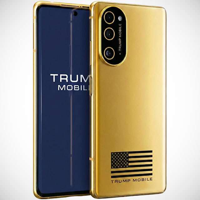 Il design dello smartphone Trump Mobile T1