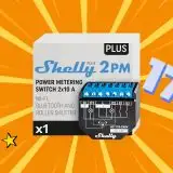 Ultimi pezzi per Shelly Plus 2PM su Amazon a soli 17€