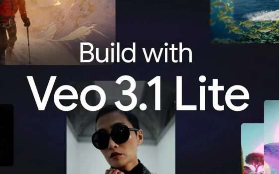 Veo 3.1 Lite di Google taglia i costi dei video AI per gli sviluppatori