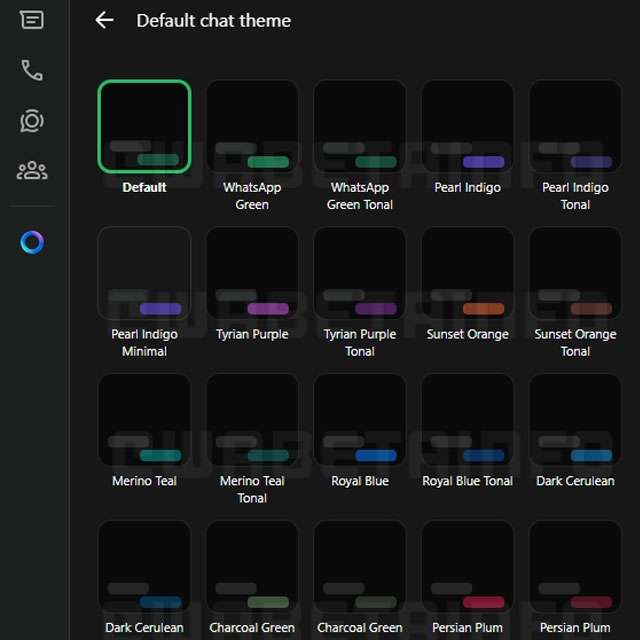 I temi delle chat in arrivo su WhatsApp Web