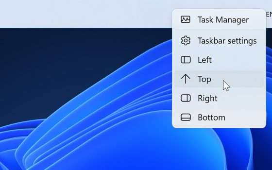 Windows 11, taskbar rivoluzionata: cosa mostra il primo video