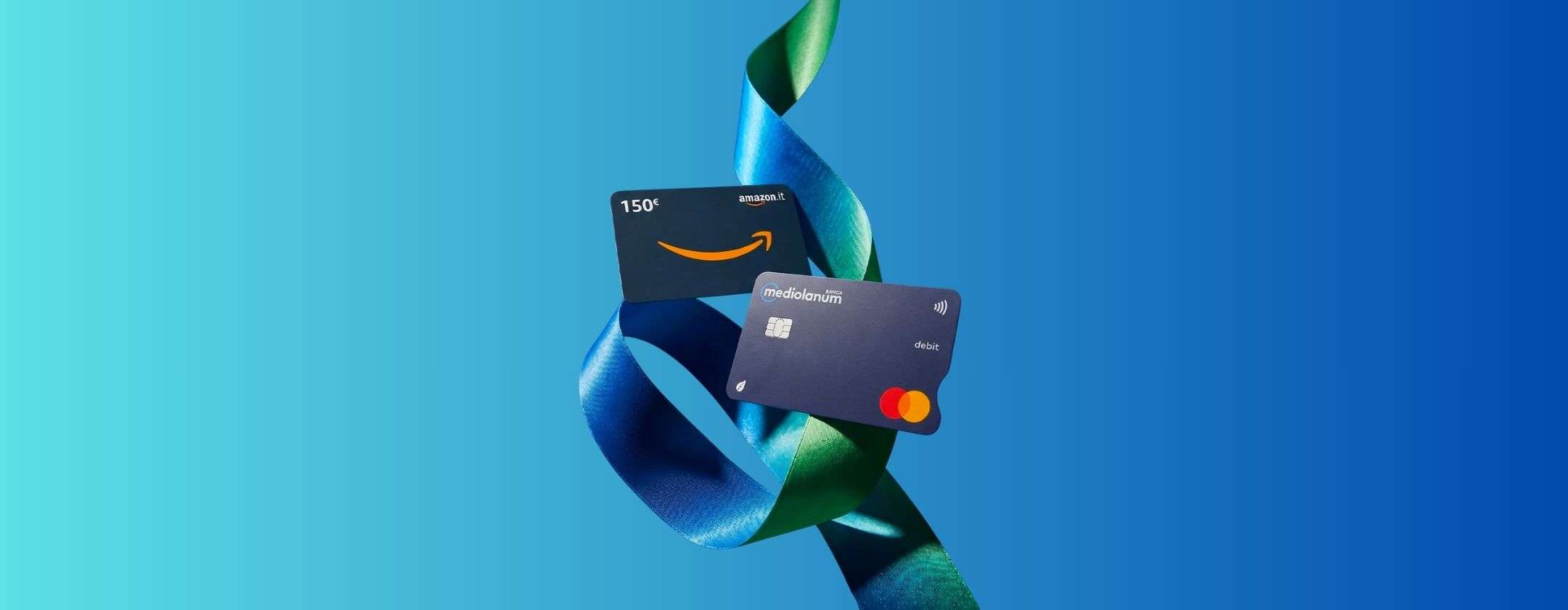 Apri un conto SelfyConto: per te in regalo un Buono Amazon da 150€