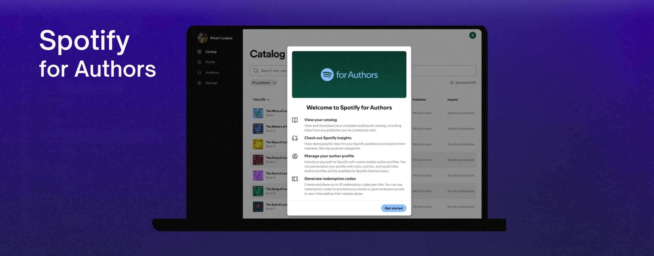 Audiolibri con voci AI su Spotify
