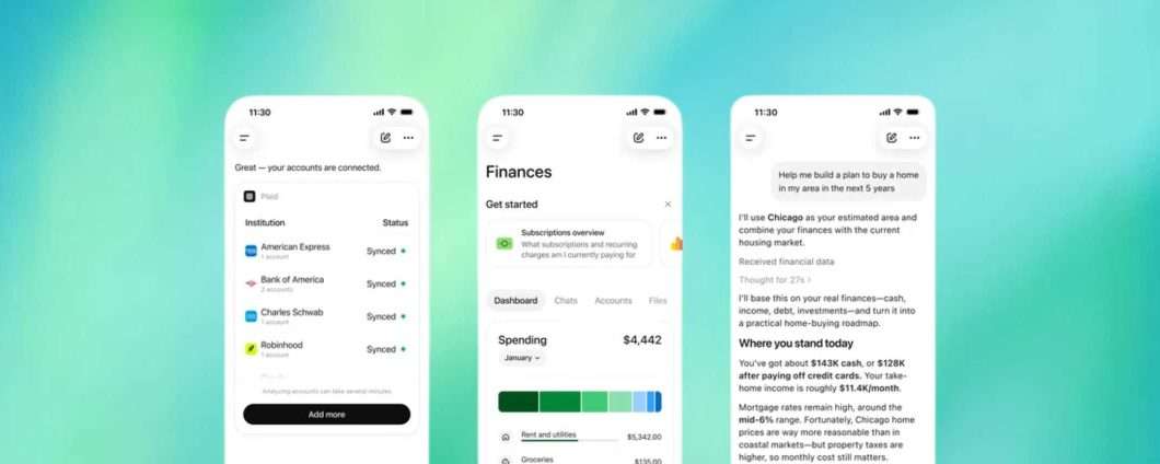 OpenAI lancia ChatGPT per la gestione delle finanze personali