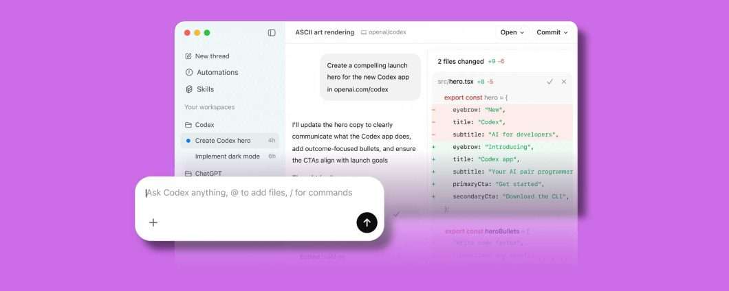 Codex di OpenAI su Chrome, l'estensione per testare e sviluppare