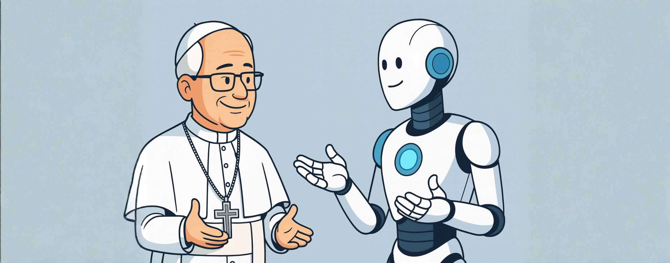 Enciclica del Papa scritta con Claude