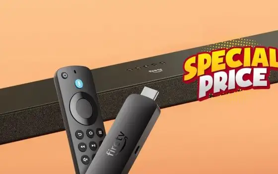 Fire TV Stick e Fire TV Soundbar a prezzo IMBARAZZANTE su Amazon