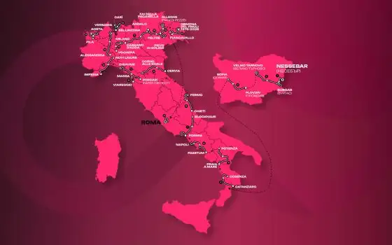 Giro d'Italia 2026, come vedere la 19° tappa dall'estero