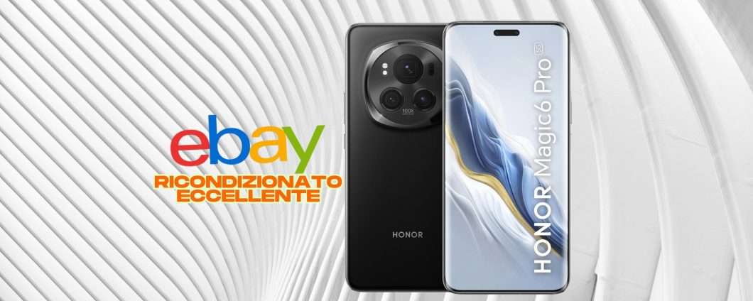 HONOR Magic6 Pro 5G da 512GB a prezzo shock (ricondizionato eccellente)