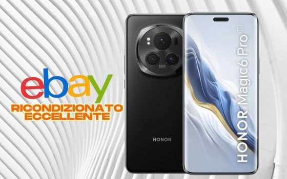 HONOR Magic6 Pro 5G da 512GB a prezzo shock (ricondizionato eccellente)