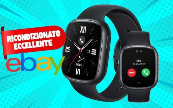 HONOR Watch 4 (ricondizionato eccellente) a soli 55€ è un affare