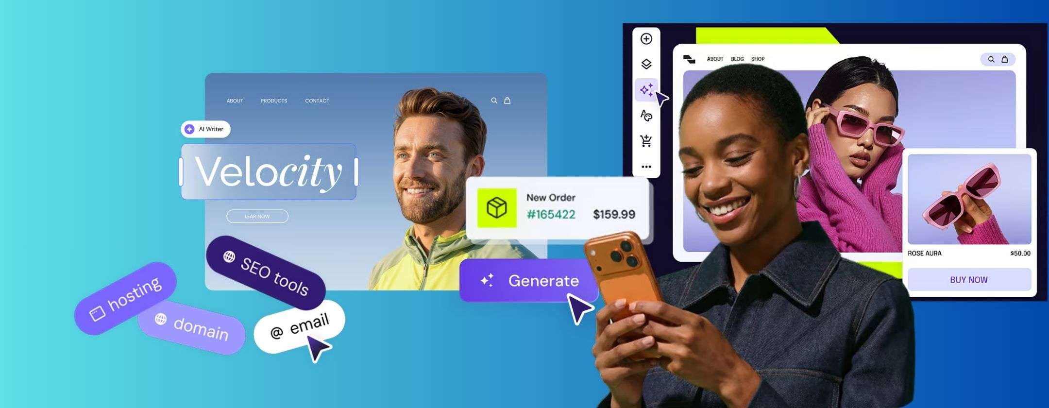 Hostinger è il tuo website builder oggi al 75% di sconto