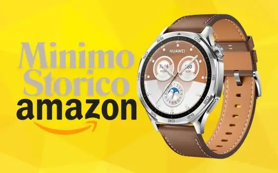 HUAWEI WATCH GT 5 da 46mm al 30% in meno è un best buy assoluto