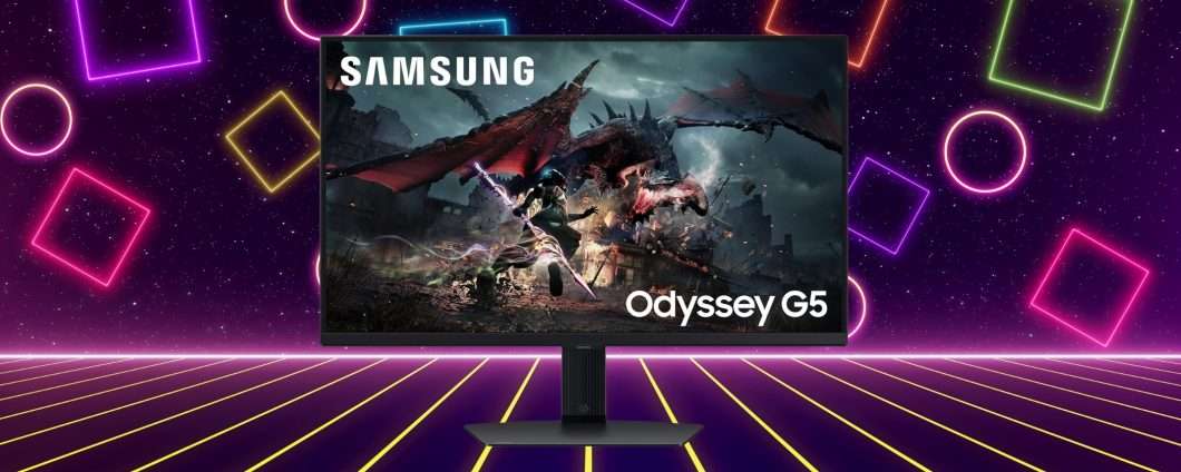 Immagini realistiche e immersive con il monitor Samsung Gaming Odyssey G5